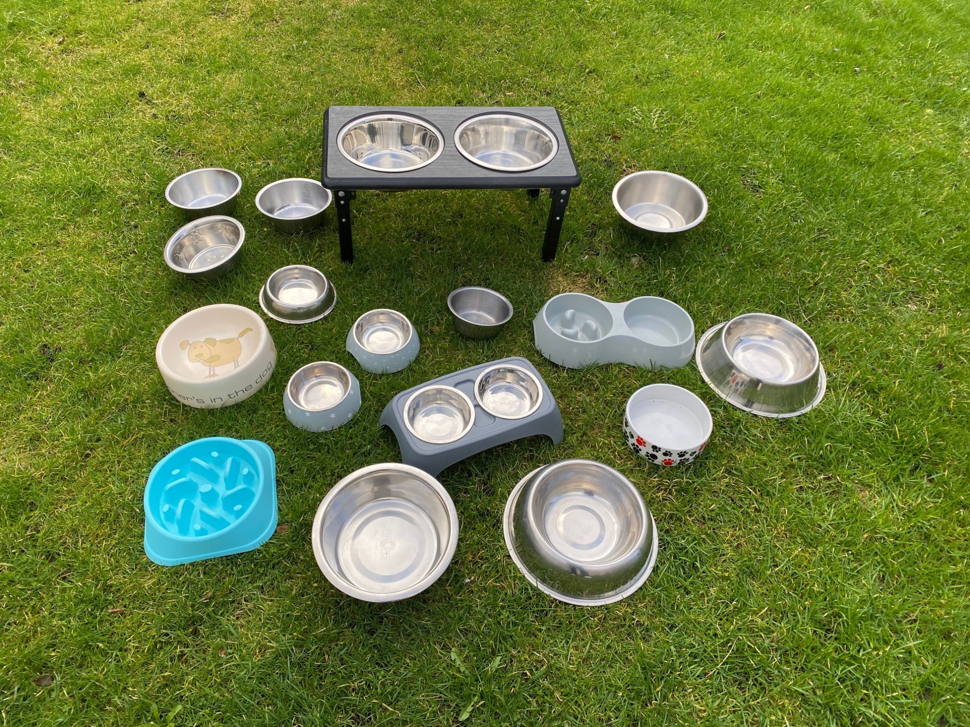 We have a bowl for every size and type of dog We have a good varied selection of dog bowls to suit all types and sizes of dogs